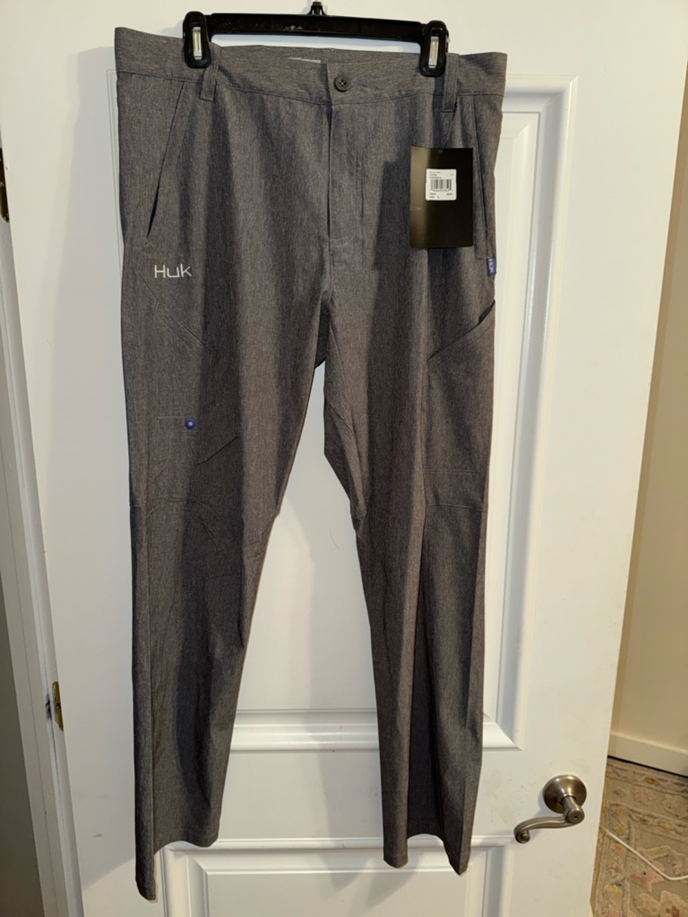 Huk Men's Charcoal Performance Next Level Pant